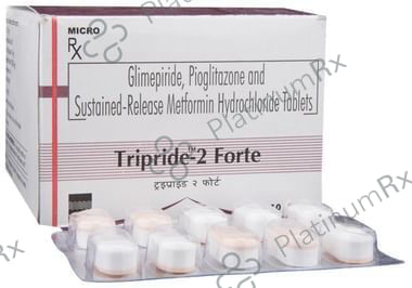 Tripride 2 Forte Tablet SR 10 Tablet SR