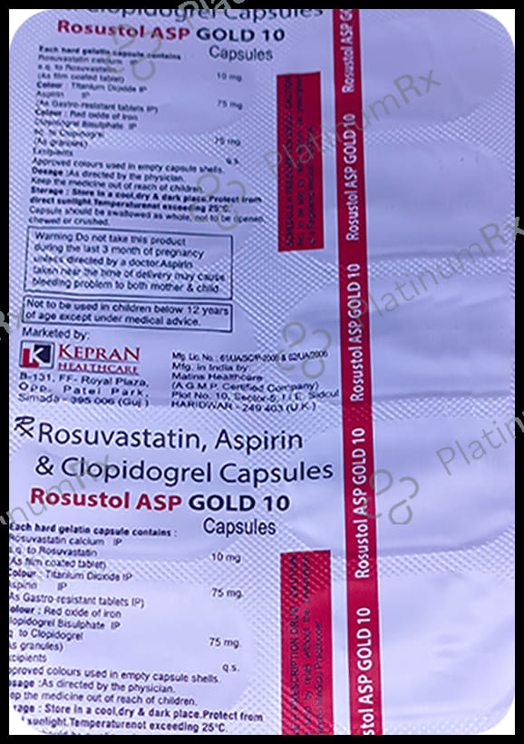 Rosustol ASP Gold 10 Capsule