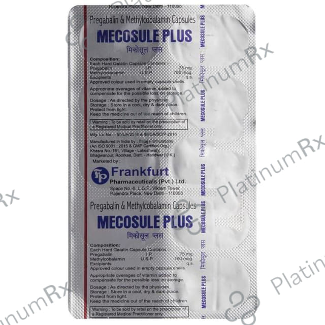 Mecosule Plus Capsule 10s
