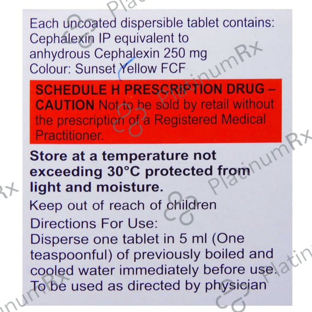 Phexin 250mg DT Tablet 10s