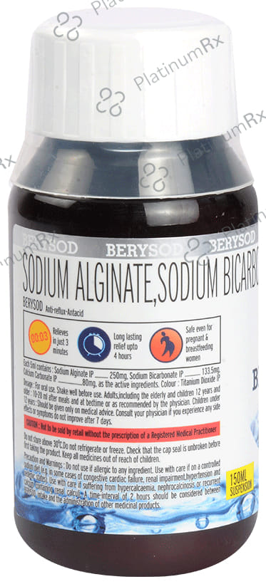 Berysod Oral Suspension 150ml