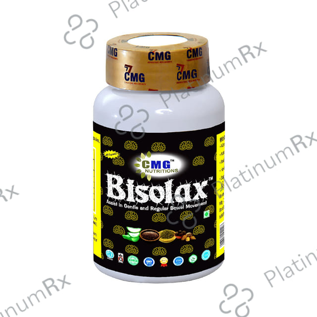 CMG Nutritions Bisolax Capsule Assist in Gentle & Regular Bowel Movement