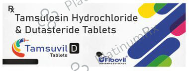 Tamsuvil D 0.4/0.5mg Tablet 10s