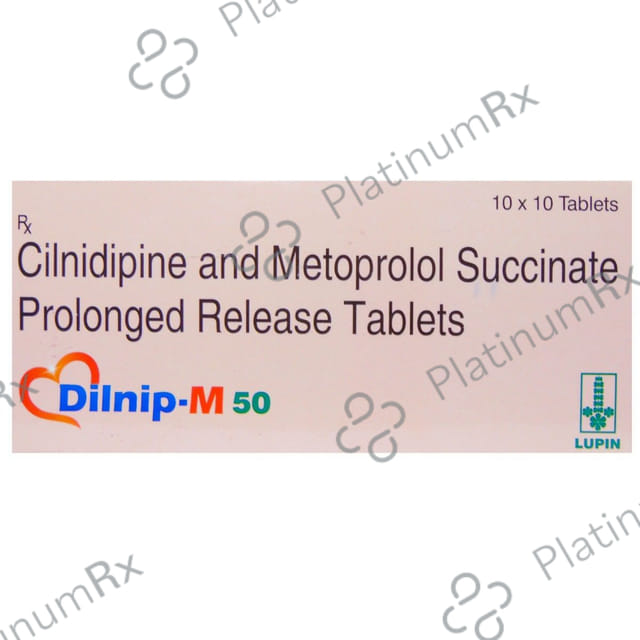 Dilnip M 25/10mg Tablet 10s