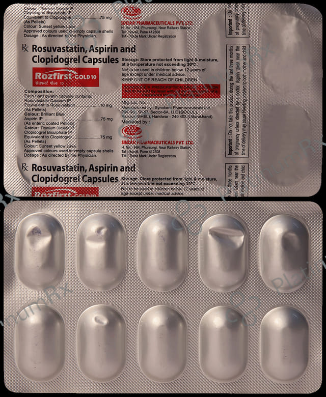 Rozfirst Gold 75mg/10mg/75mg Capsule