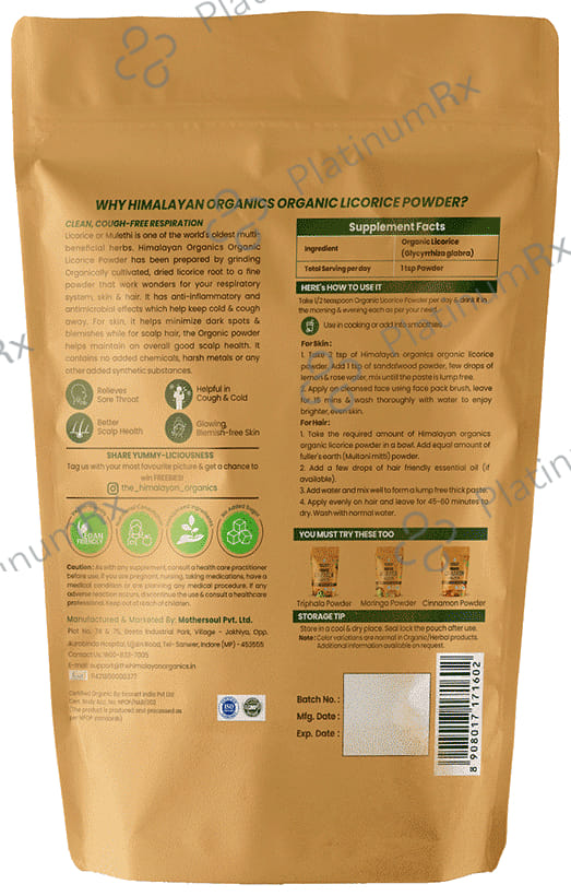 Himalayan Organics Organic Licorice Powder