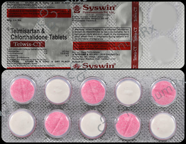 Telwis CT 40/12.5mg Tablet 10s