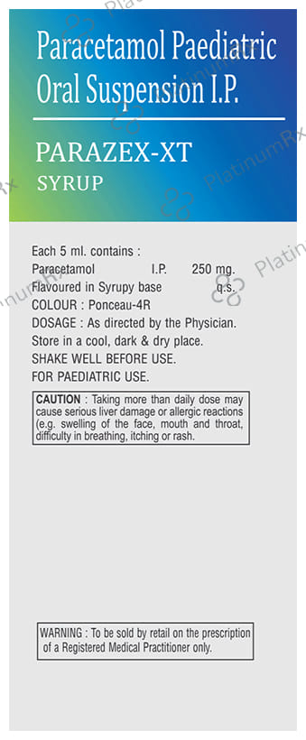 Parazex XT Syrup 60ml