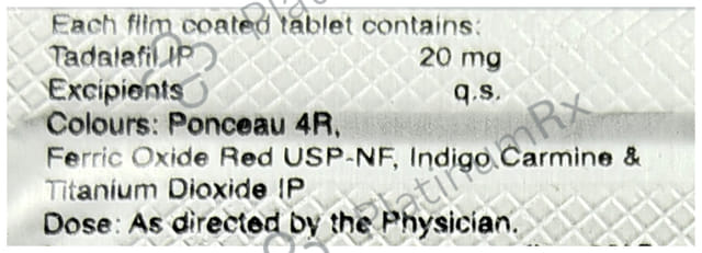 Filda 20mg Tablet 4 Tablet