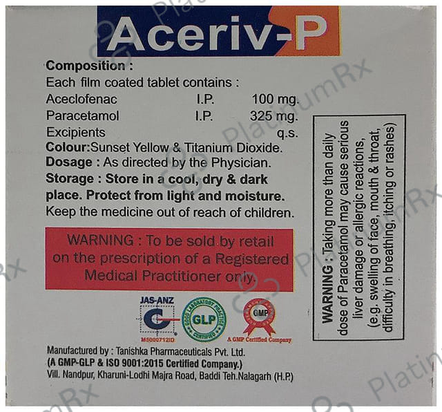 Aceriv P Tablet 10s