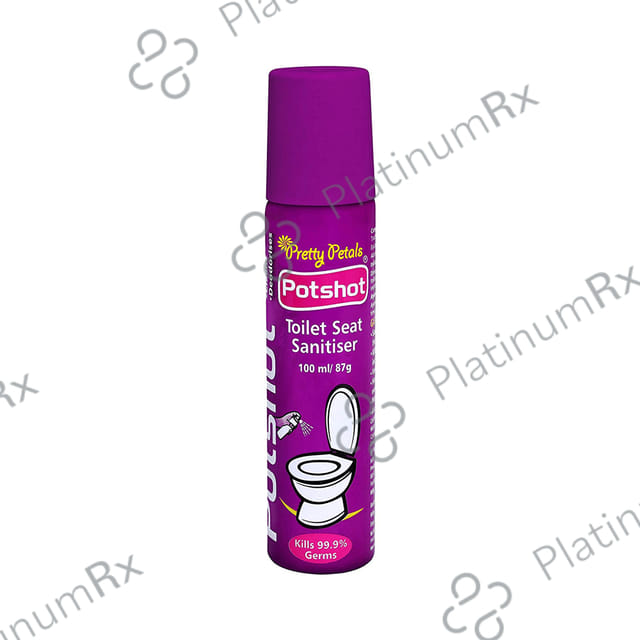 Pretty Petals Potshot Toilet Seat Sanitiser 100 ml