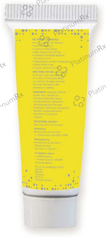 Berkowits Protect SPF 30 Sunscreen Gel 60gm