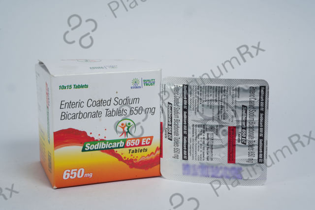 Sodibicarb EC 650mg Tablet 15s