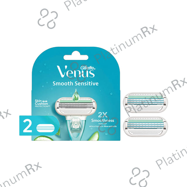 Gillette Venus Smooth Razor Catridge 2 units