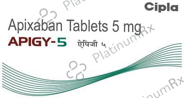 Apigy 5mg Tablet 10s