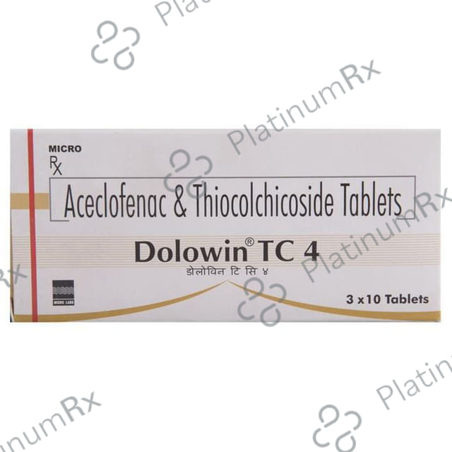 Dolowin TC 4/100mg Tablet 10s