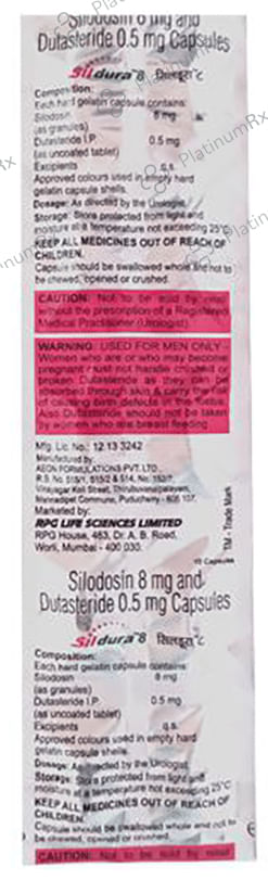 Sildura 8 Capsule 10 Capsule
