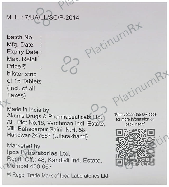 Rapilif D 8/0.5mg Tablet 15s