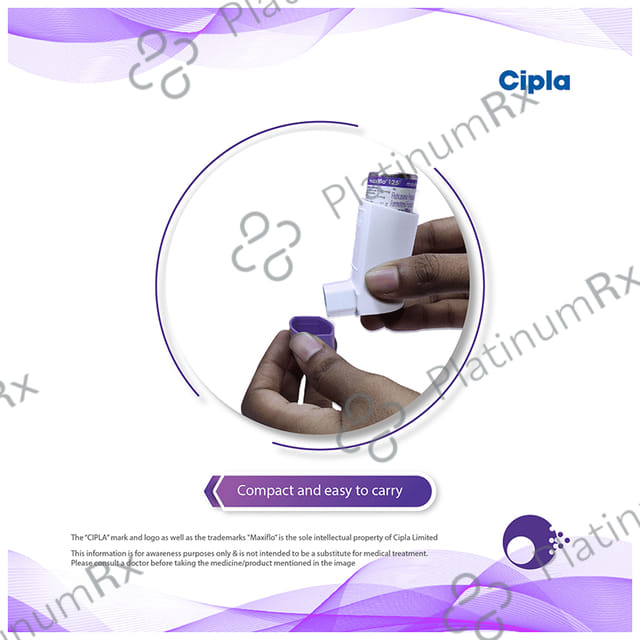 Maxiflo 125/6mcg Inhaler 120MDI