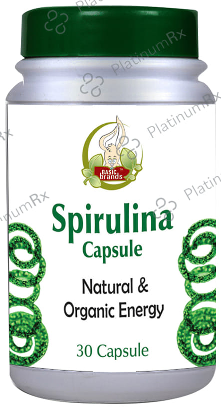 Basic Ayurveda Spirulina Capsule