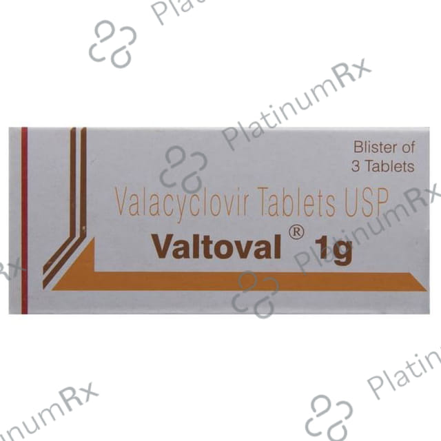 Valtoval 1000mg Tablet 3s