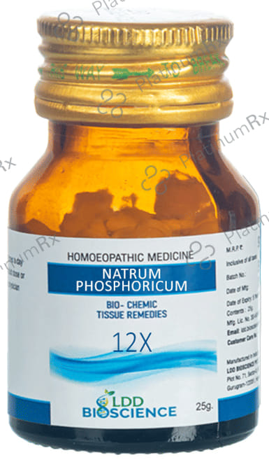 LDD Bioscience Natrum Phosphoricum Biochemic Tablet 12X