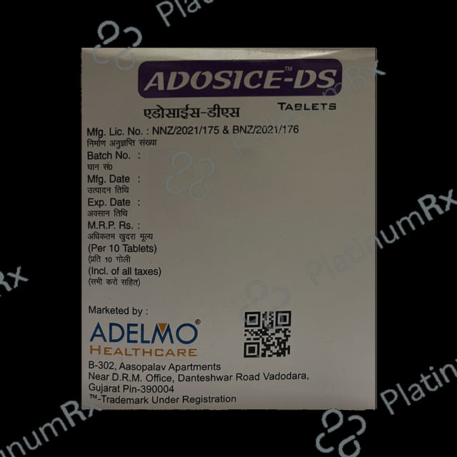 Adosice DS 1000mg Tablet 10s