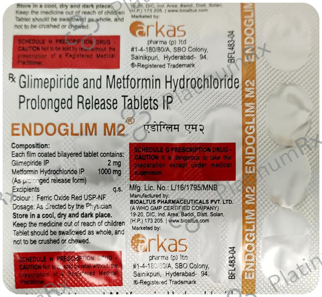Endoglim M 2 Tablet PR