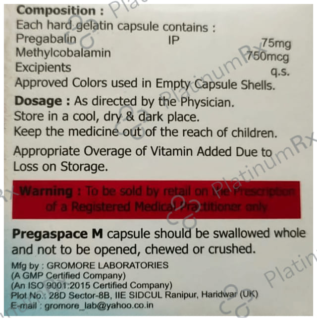 Pregaspace-M Capsule