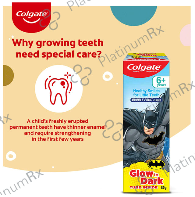 Colgate Anticavity Batman Toothpaste for Kids - Flavour