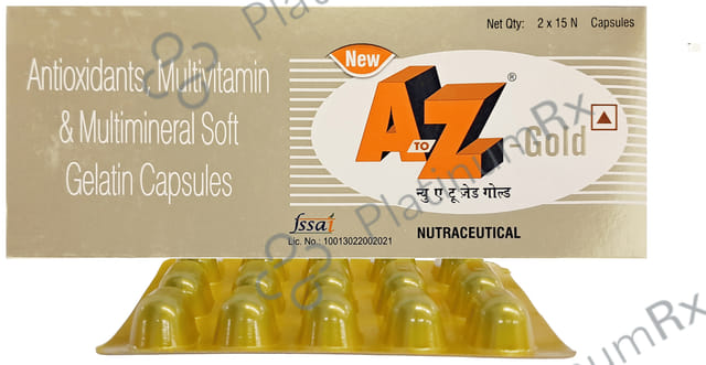 New A to Z Gold Capsule 15s
