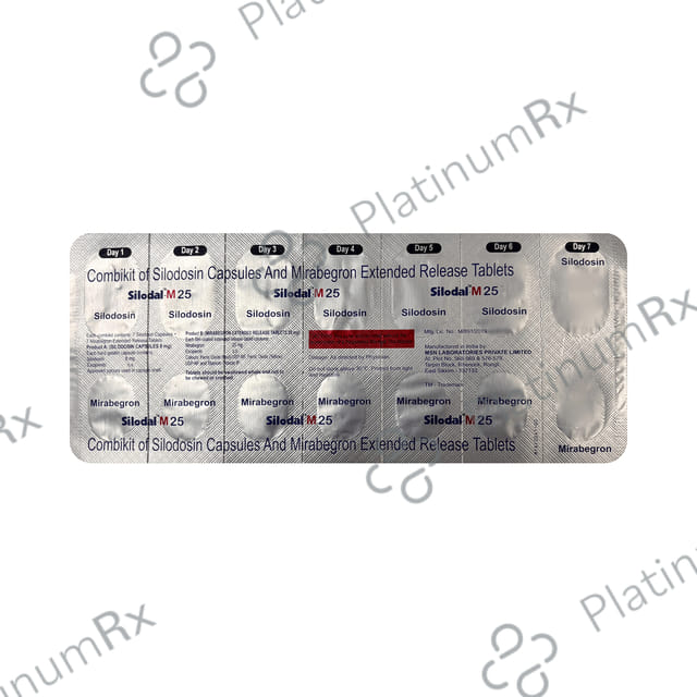 Silodal M 25/8mg Tablet 10s