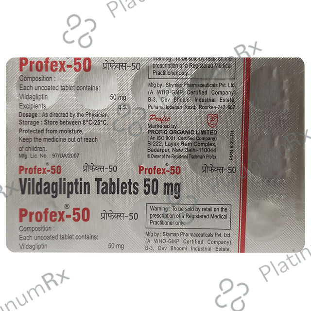 Profex 50mg Tablet 15s