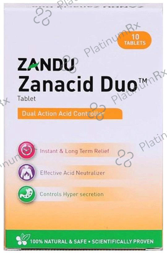 Zandu Zanacid Duo Tablet