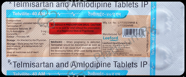 Telvilite AM 40 Tablet
