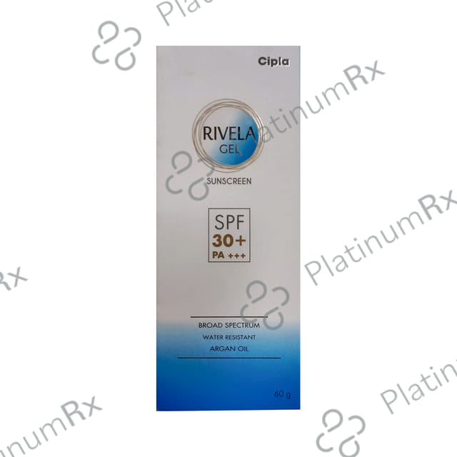 Rivela Sunscreen SPF 30+ Gel 60gm