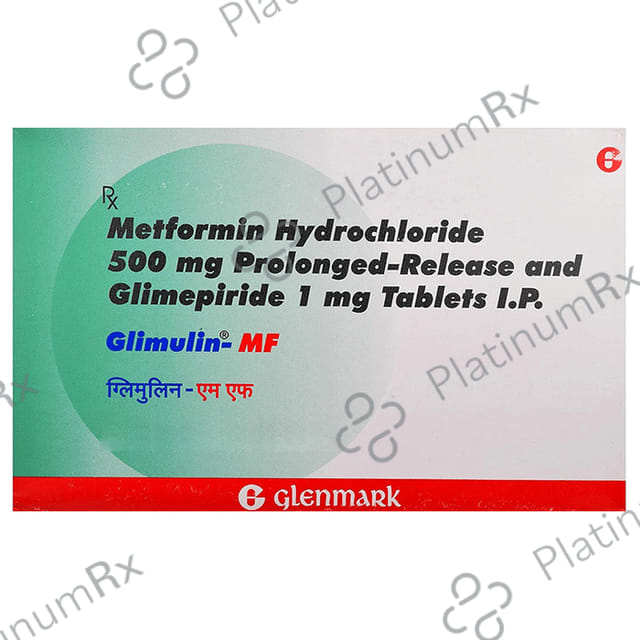 Glimulin MF 1/500mg Tablet PR 15s