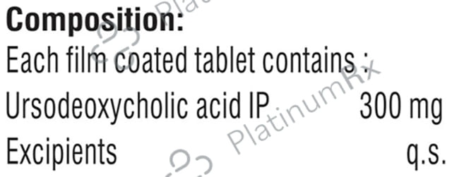 Ursodiff 300mg Tablet 10s