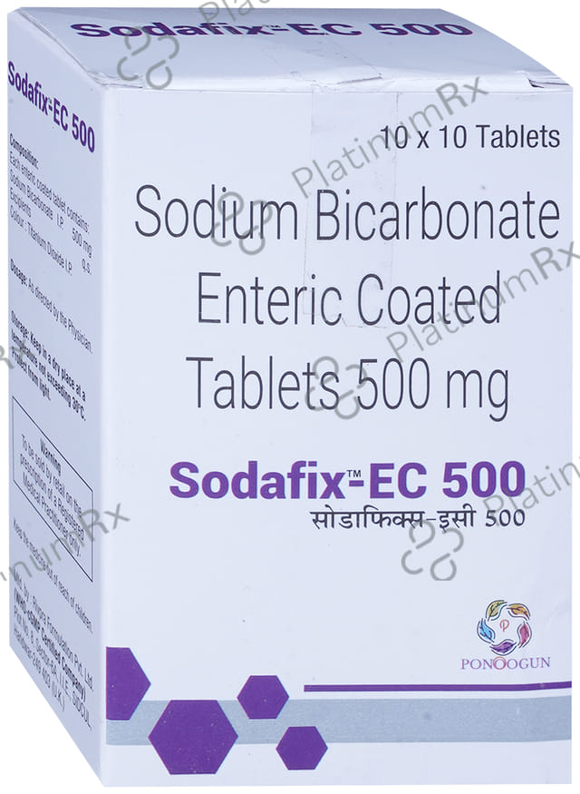 Sodafix EC 500mg Tablet 10s