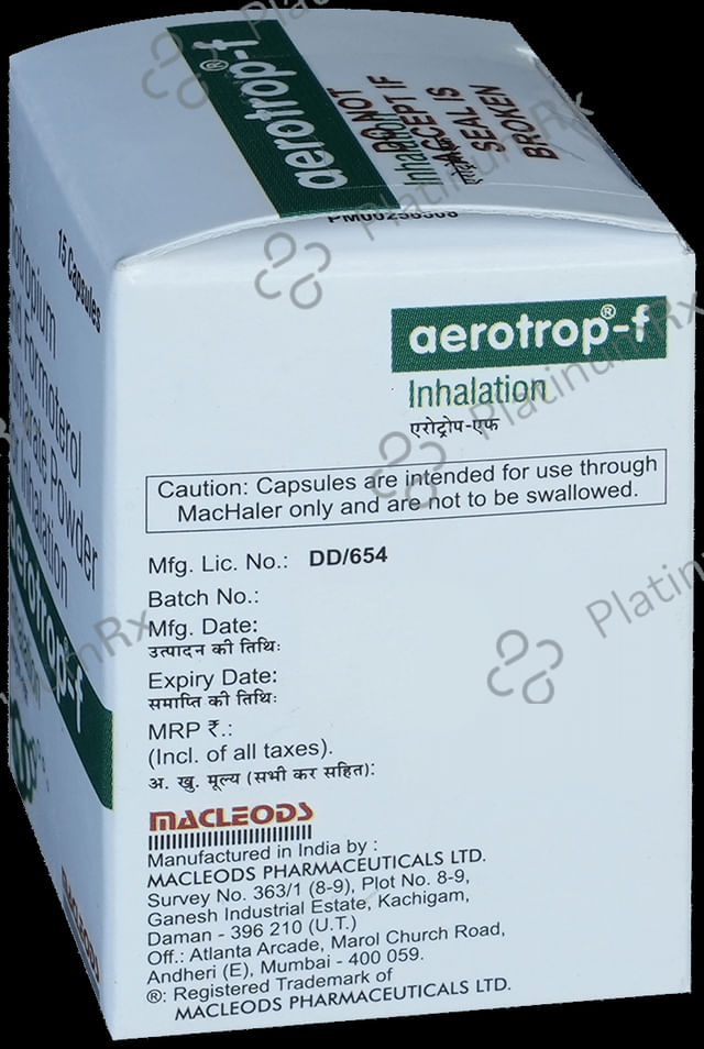 Aerotrop F 12/18mcg Capsule 15s