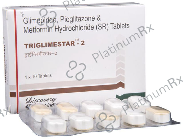 Triglimestar 2 Tablet SR
