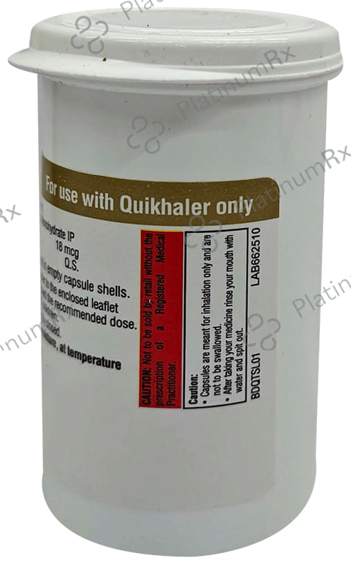 Quikhale T 18mcg Capsule
