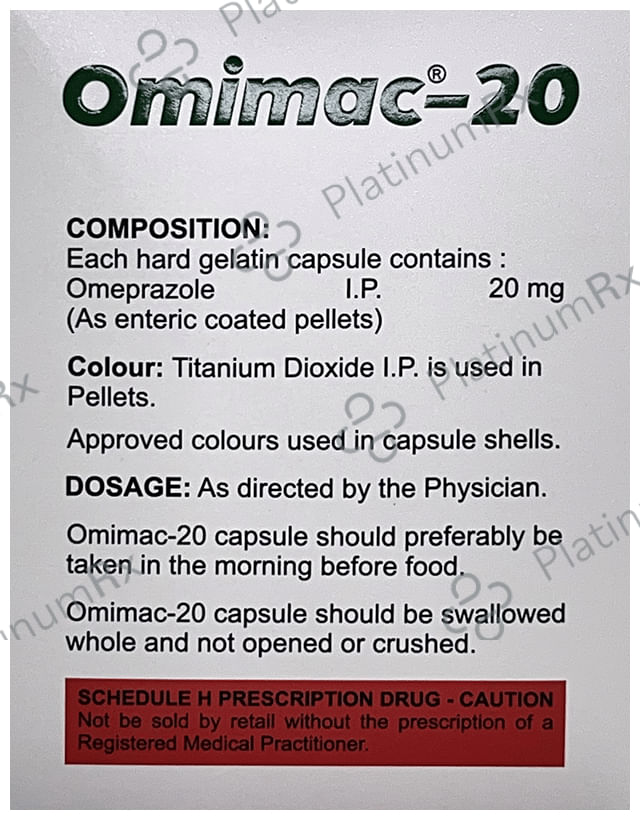 Omimac 20 Capsule