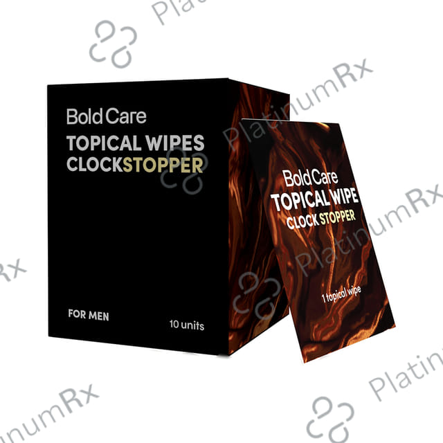 Bold Care Clock Stopper Topical Wipes