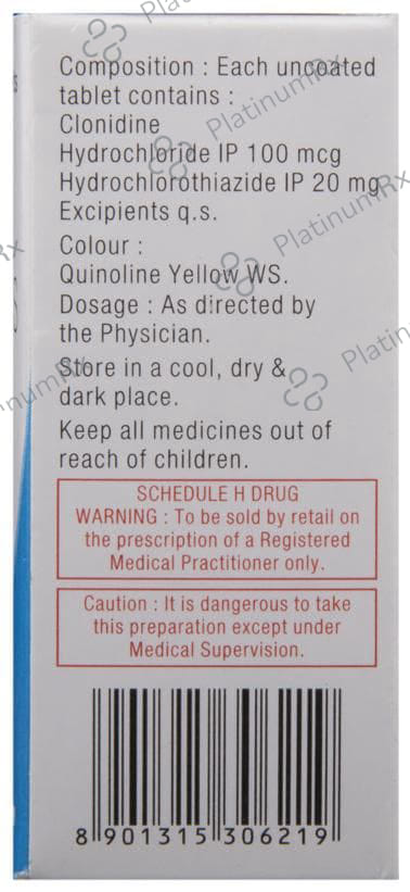 Arkamin H 100mcg/20mg Tablet 10s