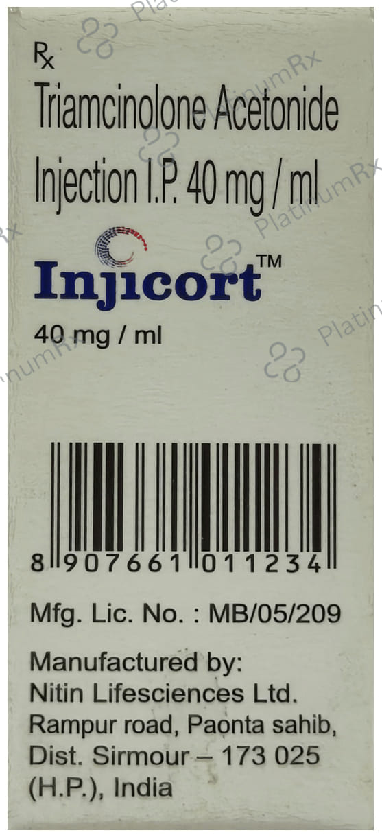 Injicort 40mg Injection 1s
