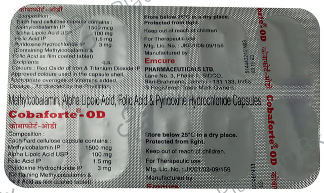Cobaforte OD Capsule 10s