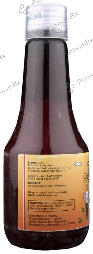 Longifene DS 12mg Syrup 200ml