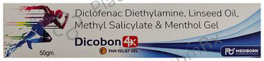 Dicobon 4X Pain Relief Gel