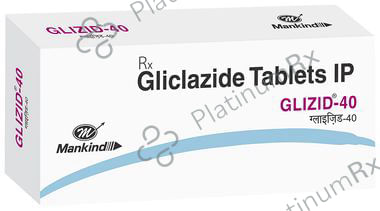 Glizid 40mg Tablet 10s